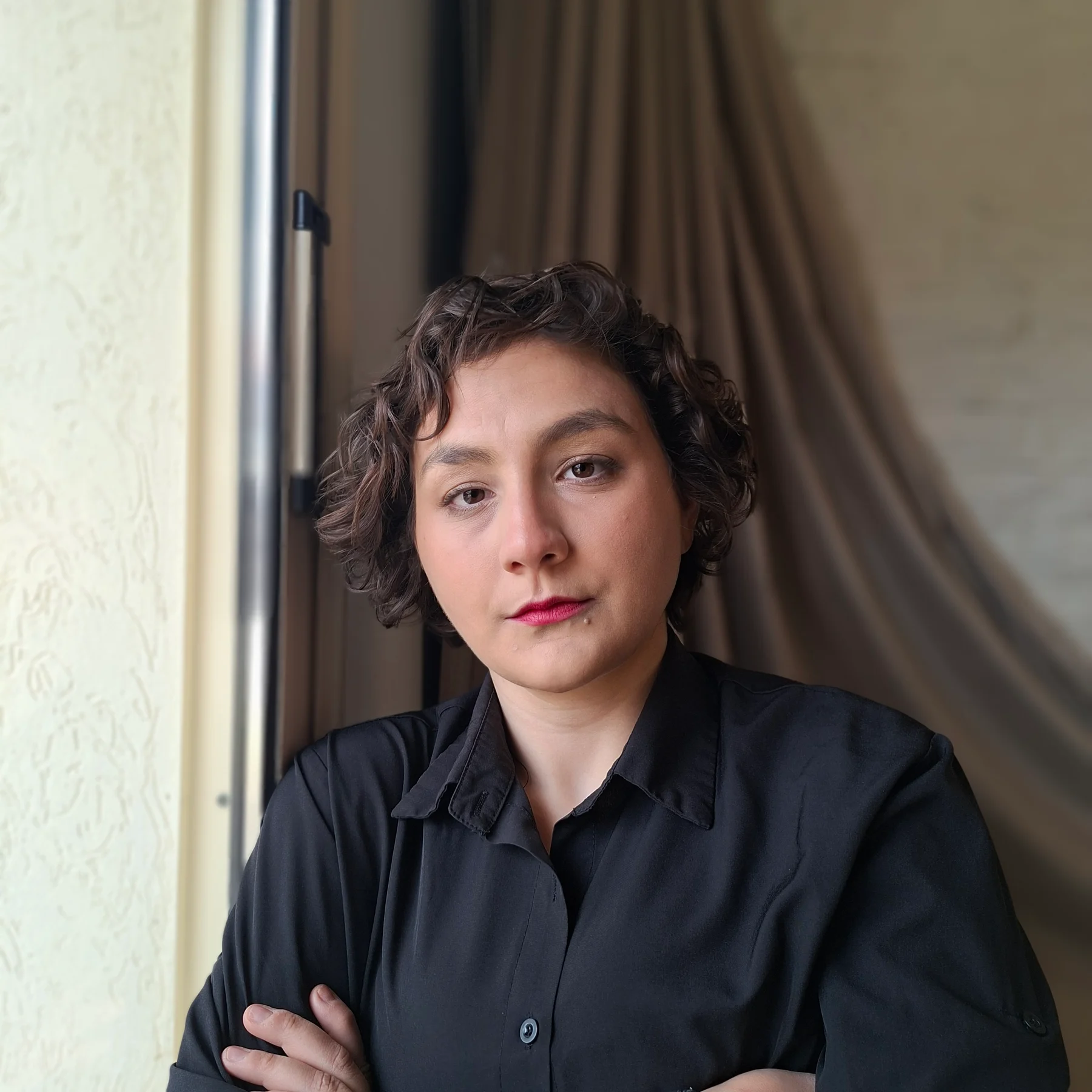 Eleni Aristeidou comedian portrait