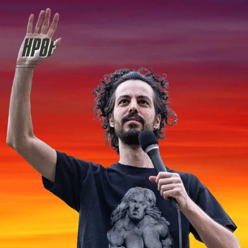 Georgios Karamanlis comedian portrait