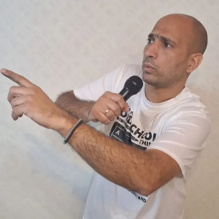 Florentios Solomi comedian portrait